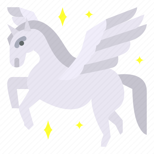 Pegasus, horse, animal, nature, fairytale, creature icon - Download on Iconfinder