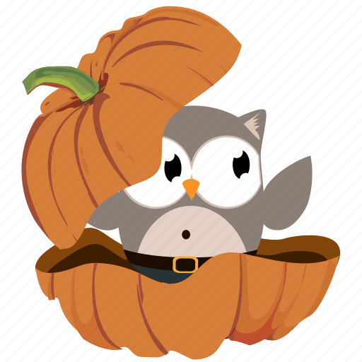 Autumn, cartoon, decoration, fall, owl icon - Download on Iconfinder