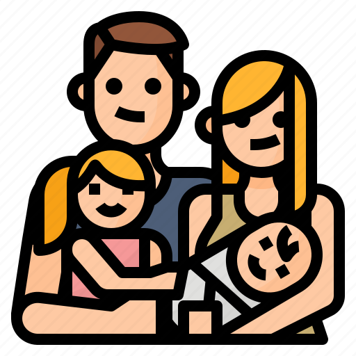 Childs, family, father, mother icon - Download on Iconfinder