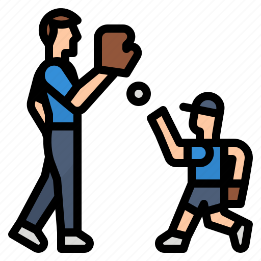 Ball, catch, family, play icon - Download on Iconfinder