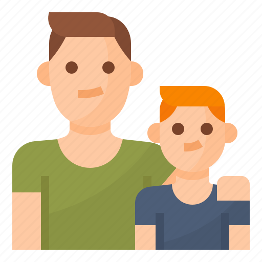 Dad, family, parent, son icon - Download on Iconfinder