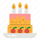 bakery, birthday, cake, cakes, candles 