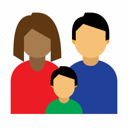 Boy, child, family, humans, mixed race, partners icon - Download on Iconfinder