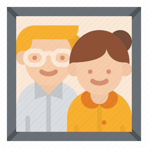 Family, frame, parent, picture icon - Download on Iconfinder