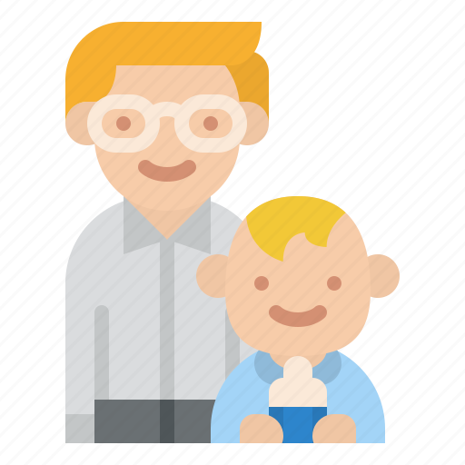 Baby, dad, family, father icon - Download on Iconfinder