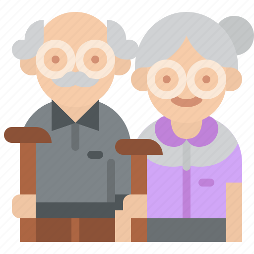 Couple, grandfather, grandmother, grandparent icon - Download on Iconfinder