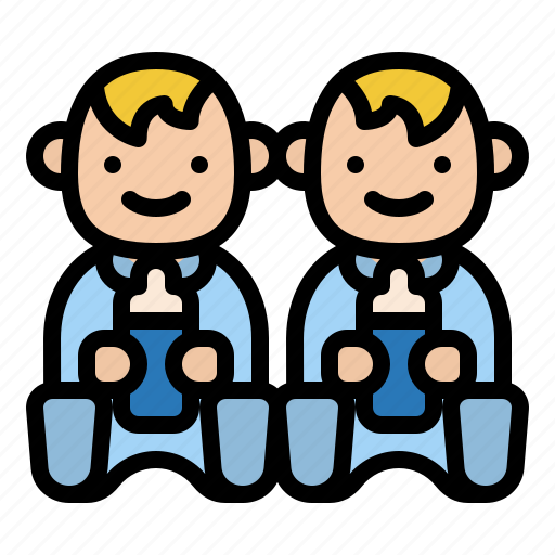 Baby, family, sibling, twins icon - Download on Iconfinder