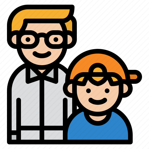 Family, father, parent, son icon - Download on Iconfinder