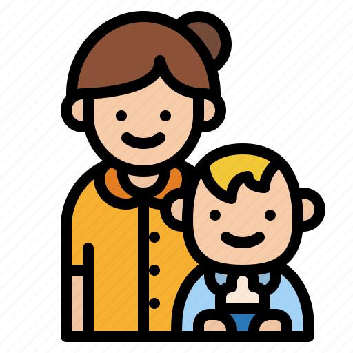 Baby, family, mom, mother icon - Download on Iconfinder