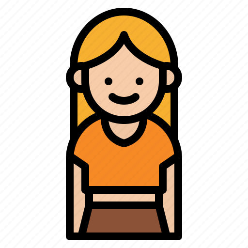 Daughter, family, girl, teenager icon - Download on Iconfinder