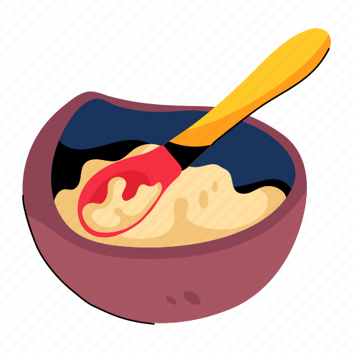 Baby food, baby meal, food bowl, meal bowl, baby diet icon - Download on Iconfinder