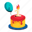 birthday cake, birthday celebration, birthday dessert, candle cake, confectionery item 