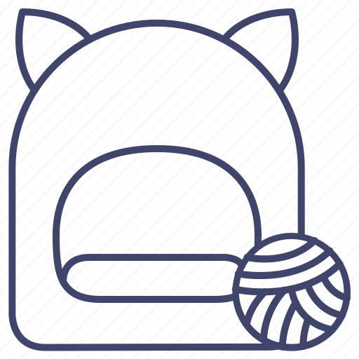 Cattery, cave, bed, cat icon - Download on Iconfinder