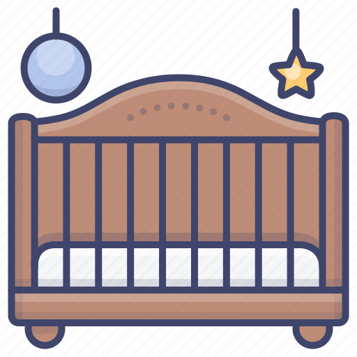 Baby, child, bed, crib icon - Download on Iconfinder