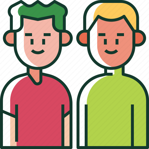 Love, man, family, parents, happy, male parents, couple icon - Download on Iconfinder