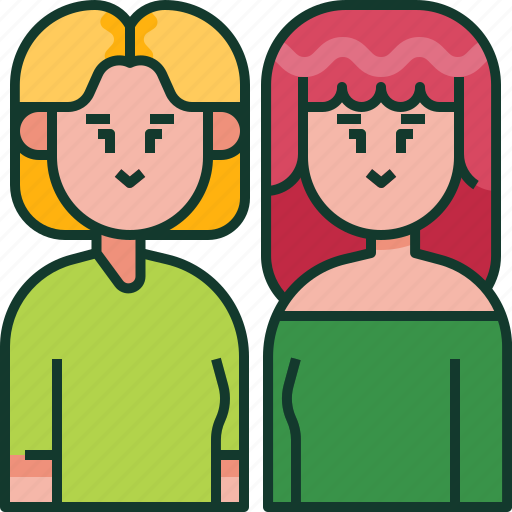 Female parents, family, love, parents, happy, couple, woman icon - Download on Iconfinder