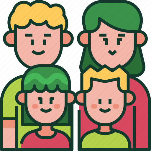 Family, parents, happy, child, kids, children, people icon - Download on Iconfinder