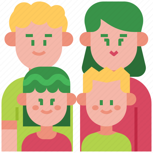 Family, kids, happy, parents, child, people, children icon - Download on Iconfinder