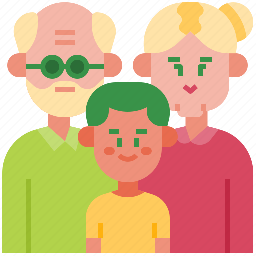 Family, grandfather, happy, people, grandmother, grandson, grandparents icon - Download on Iconfinder