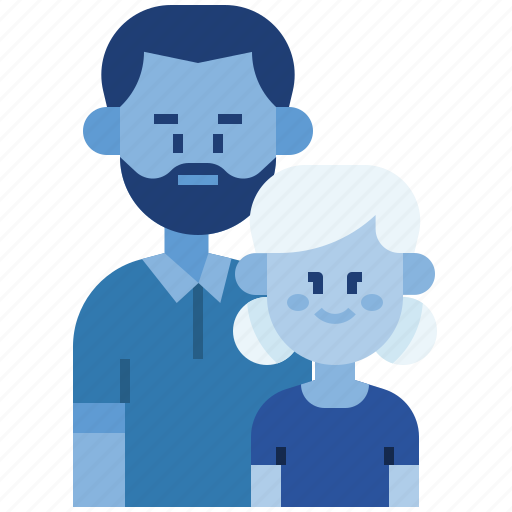 Kid, daughter, father, child, parent, love, family icon - Download on Iconfinder