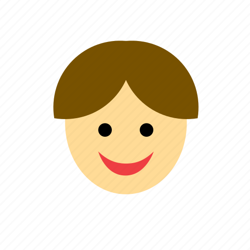Avatar, boy, brown hair, face, kid, man, people icon - Download on Iconfinder