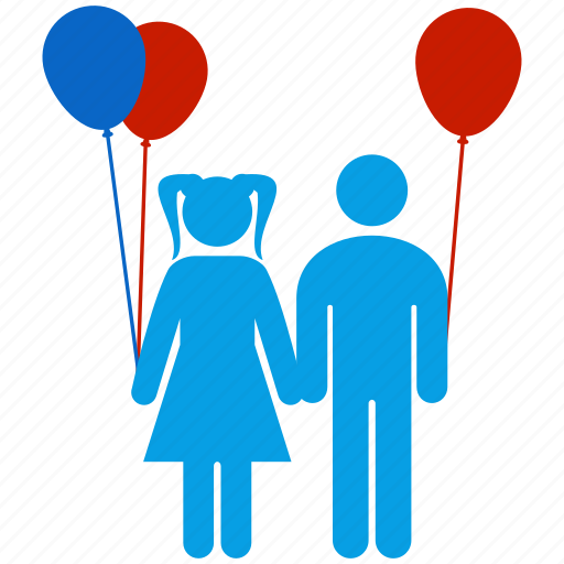 Children, family, balloon, brother, kids, toy, friend icon - Download on Iconfinder