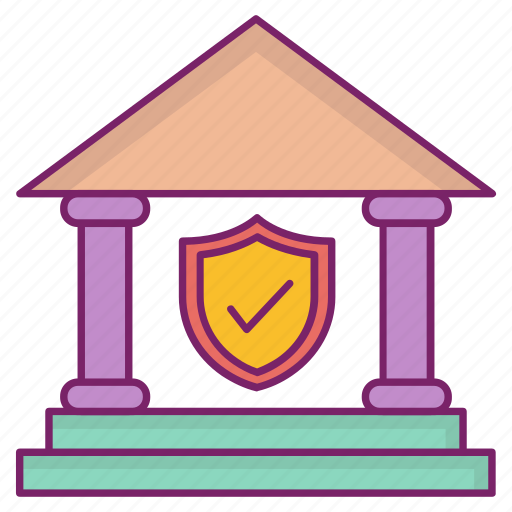 Banks, guarded, investment, profit., protection, secure icon - Download on Iconfinder