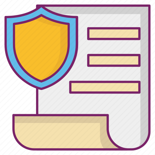 Bills, encrypted, guarded, insured, private, secure icon - Download on Iconfinder