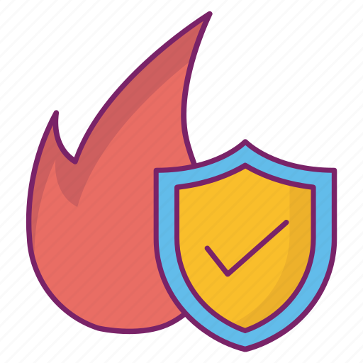 Damage, fire, insurance money, no worries, protection, safety icon - Download on Iconfinder