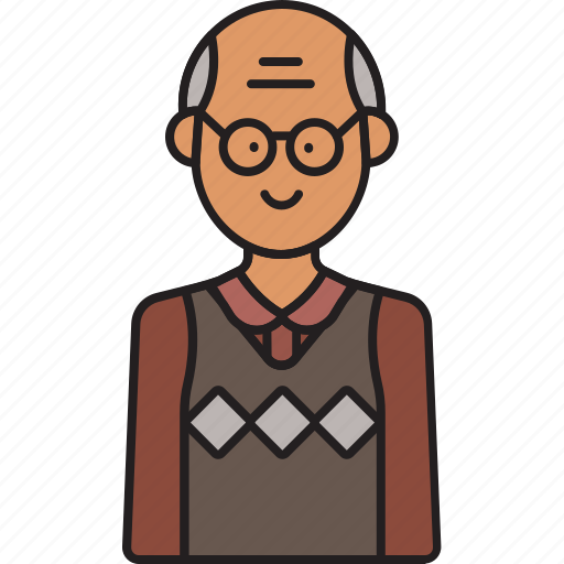 Grandad, grandfather, man, old icon - Download on Iconfinder