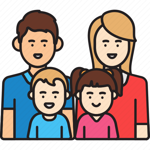Boy, family, father, girl, man, mother, woman icon - Download on Iconfinder