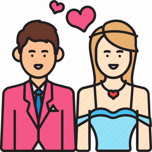 Bride, couple, groom, love, wedding icon - Download on Iconfinder