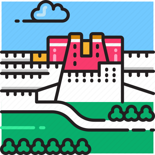 Palace, potala, china, monument, potala palace, structure, tibet icon - Download on Iconfinder