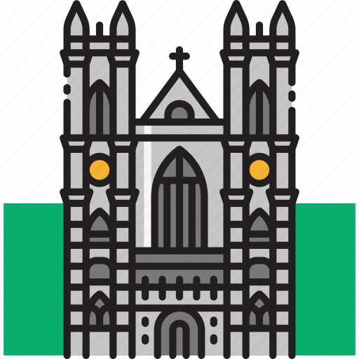 Abbey, westminster, church, england, gothic, london, westminster abbey icon - Download on Iconfinder