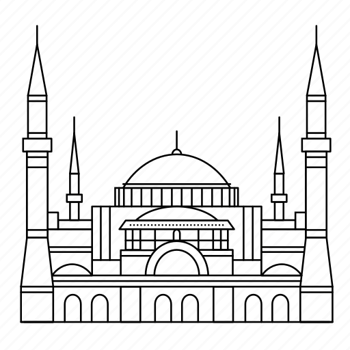 Hagia, istanbul, sophia, turkey icon - Download on Iconfinder