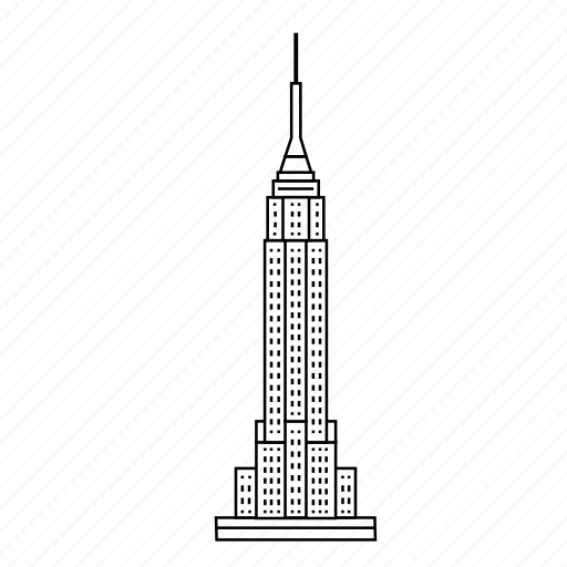 Building, empire, nyc, state icon - Download on Iconfinder