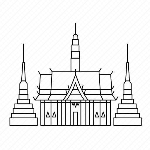 Temple, thailand icon - Download on Iconfinder on Iconfinder