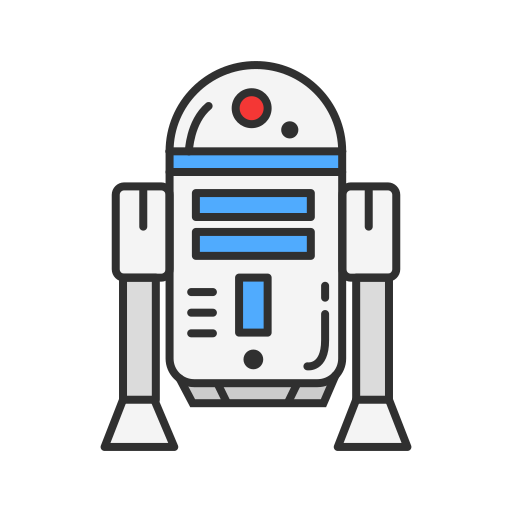 C3po, r2d2, robot, starwars icon - Free download