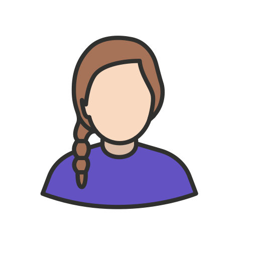 Braid, lady, user, woman icon - Free download on Iconfinder