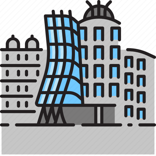 Dancing, house, architecture, building, czech republic, prague icon - Download on Iconfinder