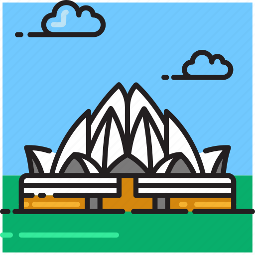 Lotus, temple, delhi, india icon - Download on Iconfinder