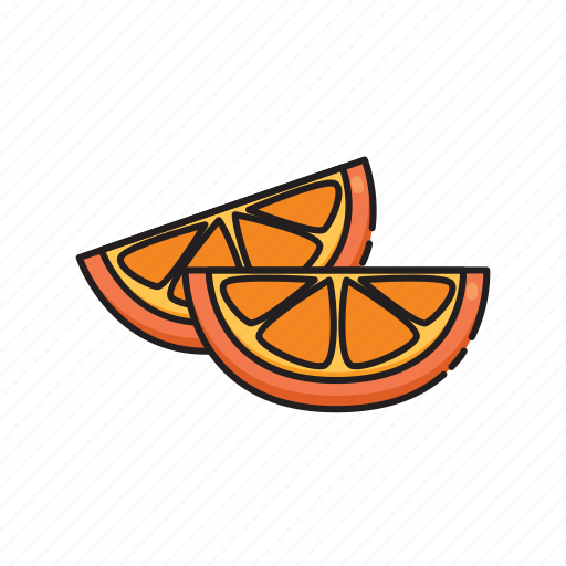 Food, fruit, orange, slice icon - Download on Iconfinder