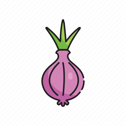 Food, healthy, meal, red onion, vegetables icon - Download on Iconfinder