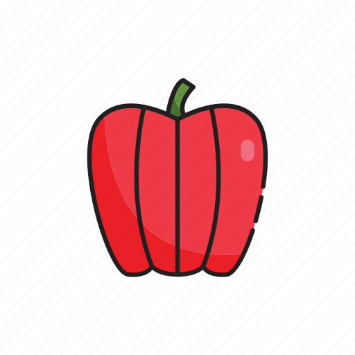 Food, healthy, pepper, red, vegetables icon - Download on Iconfinder