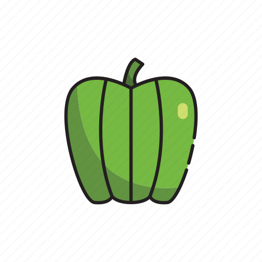 Food, green, healthy, pepper, vegetables icon - Download on Iconfinder