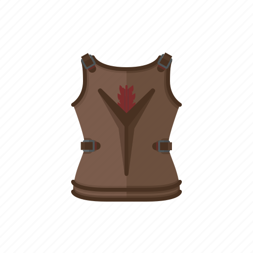 Armour, breastplate, leather, dungeons and dragons, fantasy, rpg, game icon - Download on Iconfinder