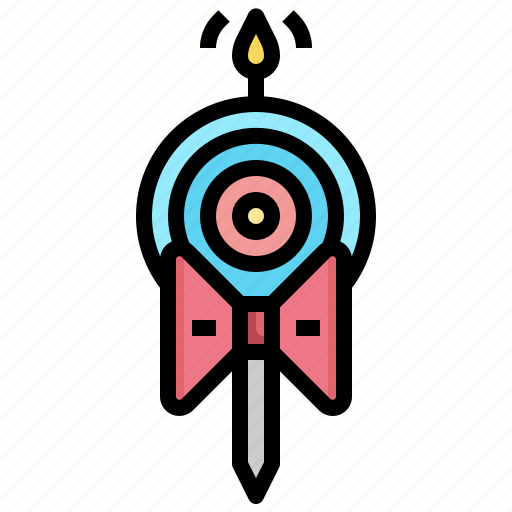 Candy, candle, light, fire, birthday, party icon - Download on Iconfinder
