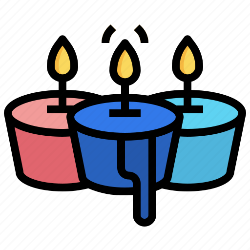 Scented, candle, light, fire, birthday, party icon - Download on Iconfinder