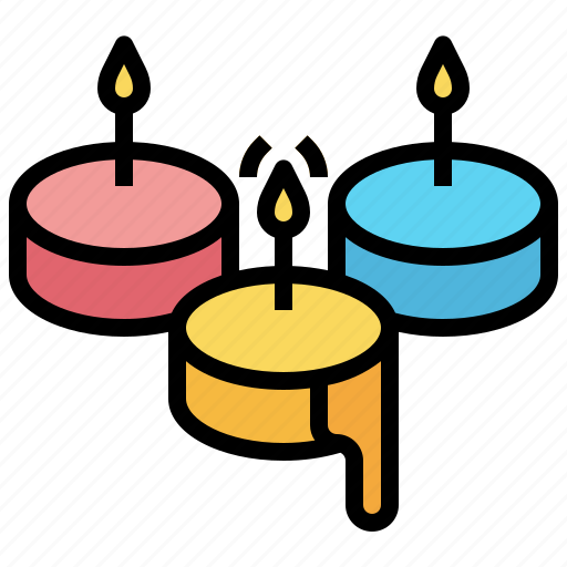 Spa, candle, light, fire, birthday, party icon - Download on Iconfinder