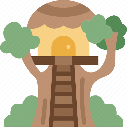 Treehouse, cottage, woods, forest, adventure icon - Download on Iconfinder